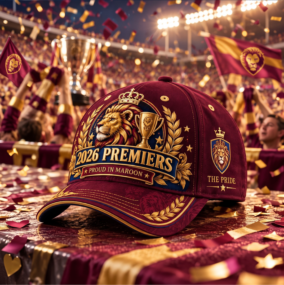 PREMIUM AFL X BL THANK FOR MEMORIES CHAMPIONSHIP CAP LIMITED EDITION NDT VHM 2026