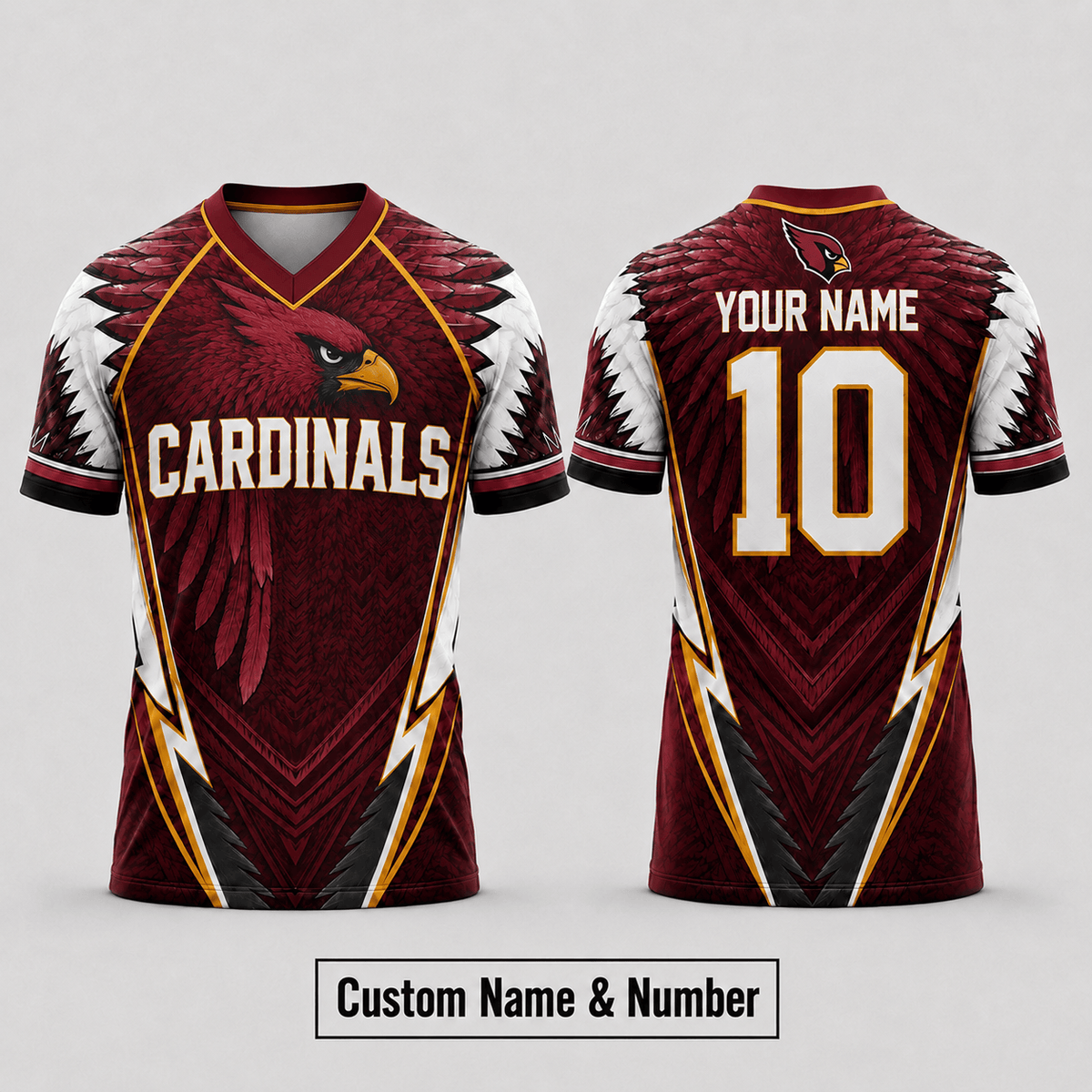 AC Premium NFL Custom Name And Number Jersey For Fierce Football Fans