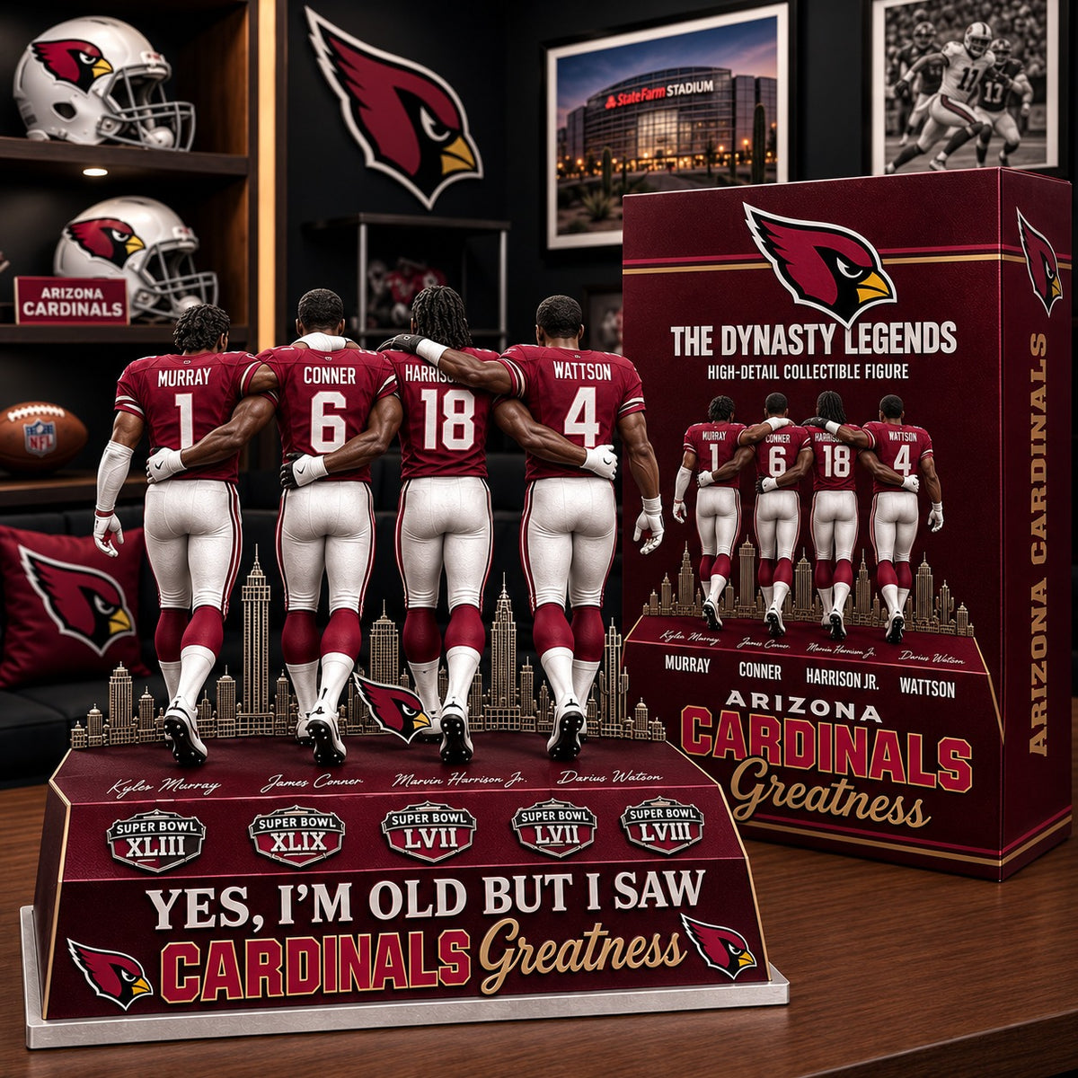 AC x NFL Personalized Acrylic Block Plaque