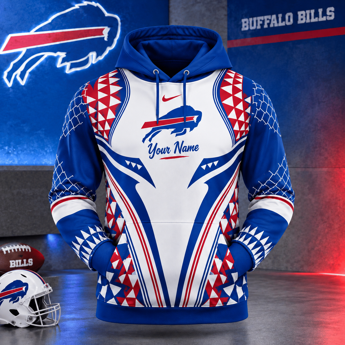 BB Premium NFL Football Graphic Hoodie
