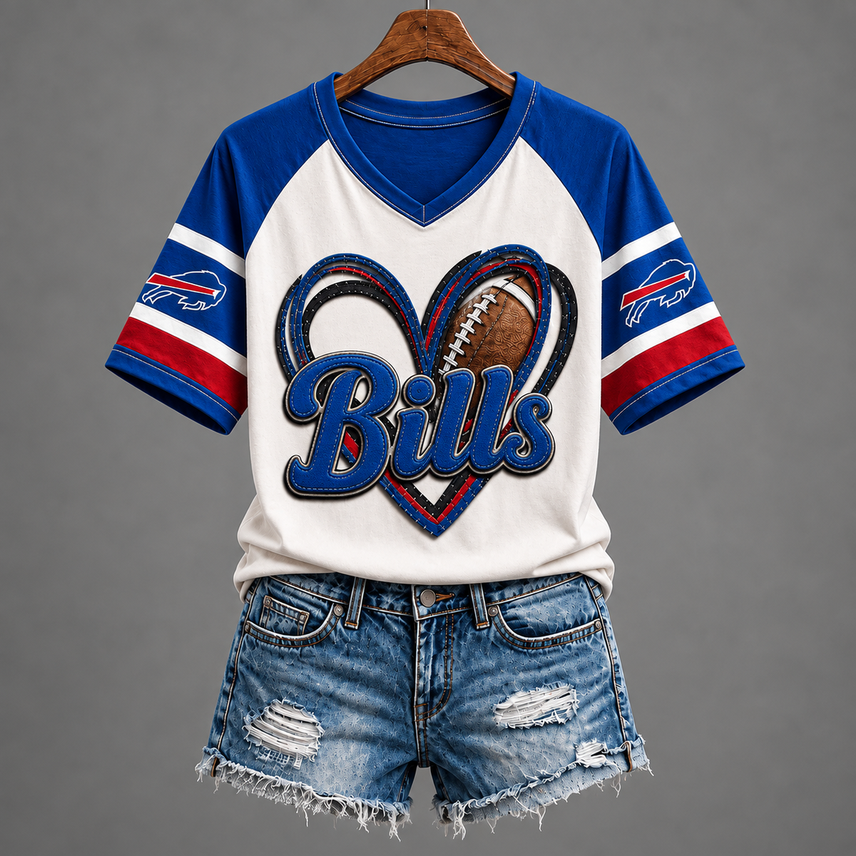 BB x Premium V-Neck Womenƒ??s Shirt