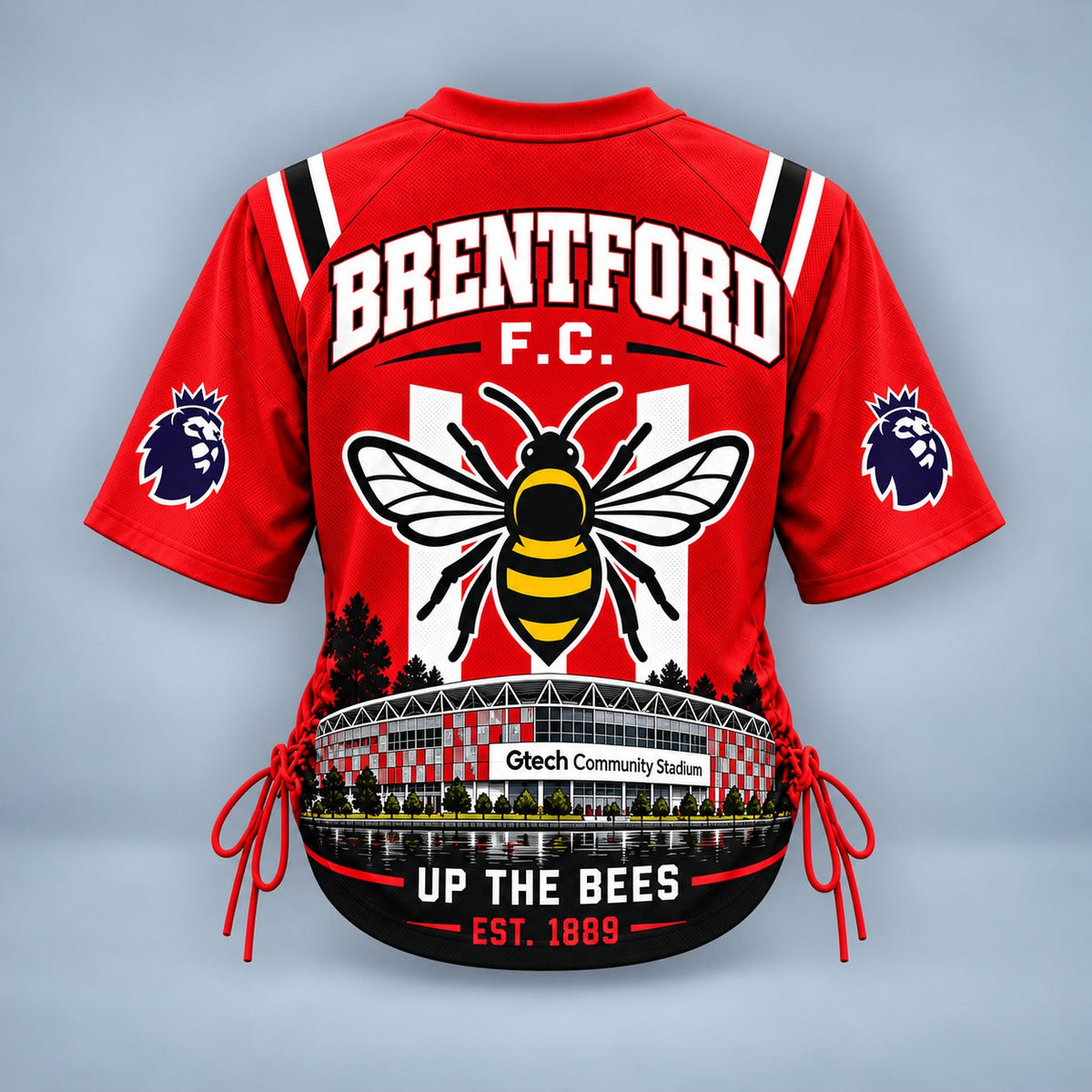 BRE Premium EPL Game Day Women Lace-Up Jersey Shirt