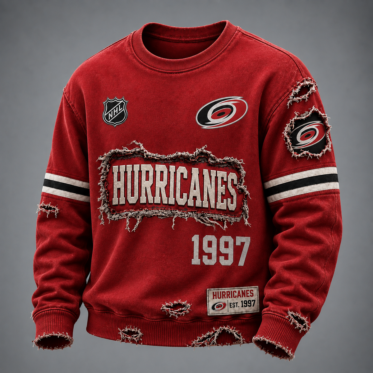 CAR x NHL Distressed Premium Sweatshirt