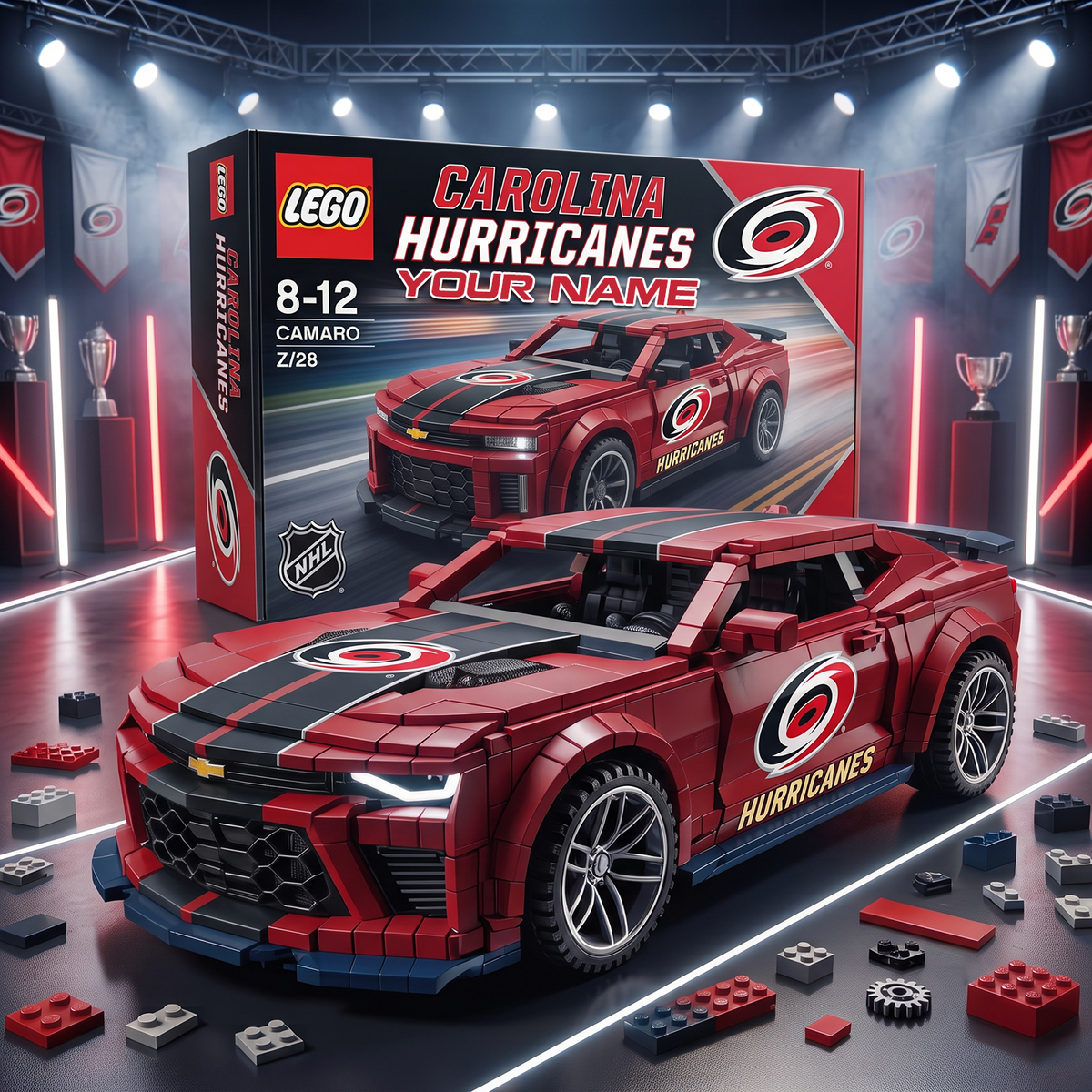 CAR x NHL Football Team Camaro Z28 V2