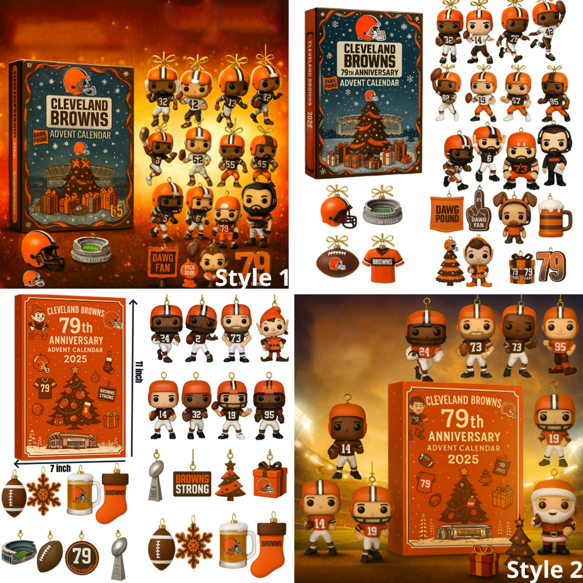 CLE x NFL Advent Calendar