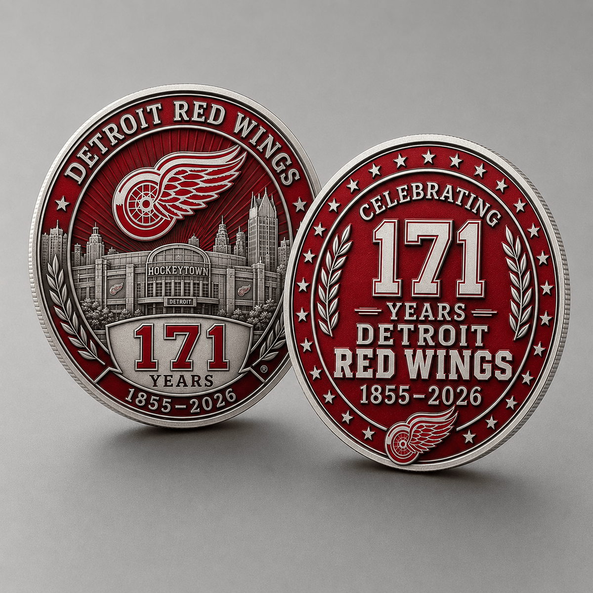 DRW Premium NHL Anniversary Commemorative Challenge Coin