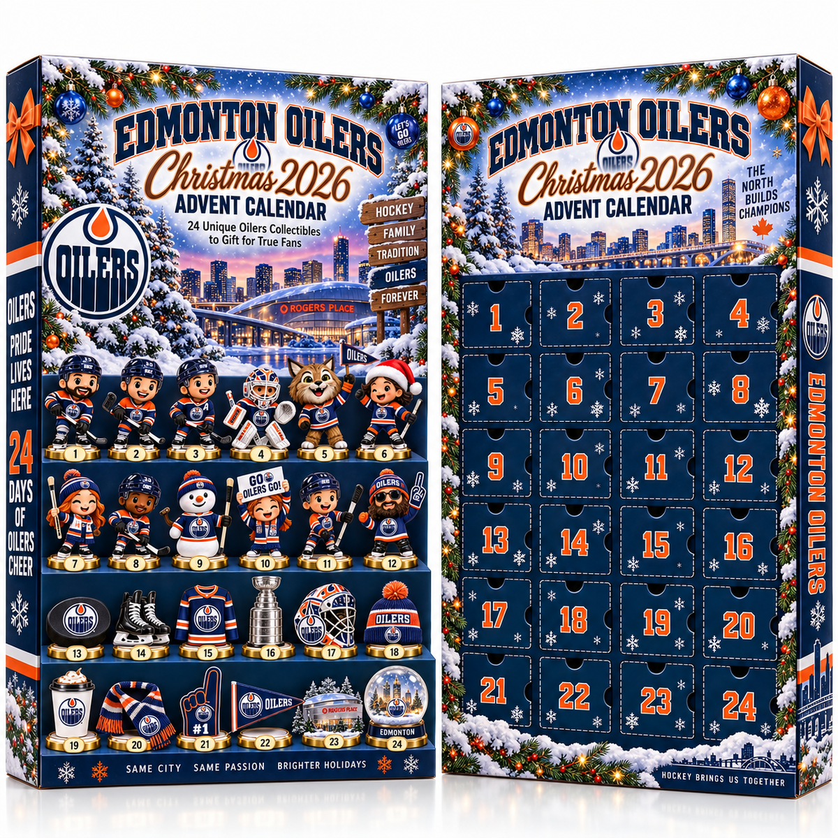 EO x NHL team Advent Calendar Box New Style For Fan