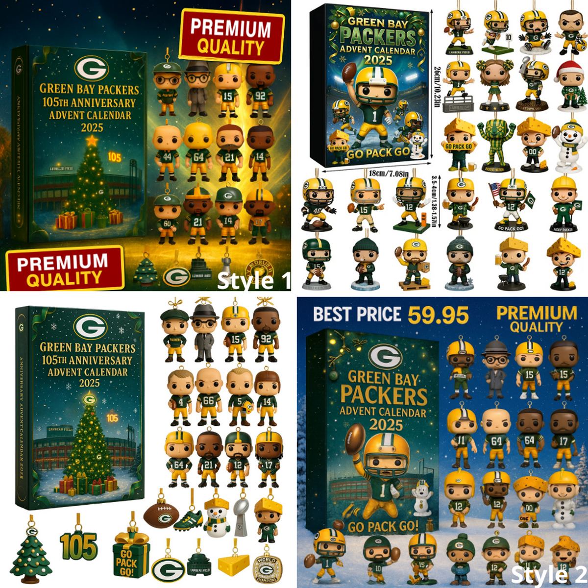 GB x NFL Advent Calendar