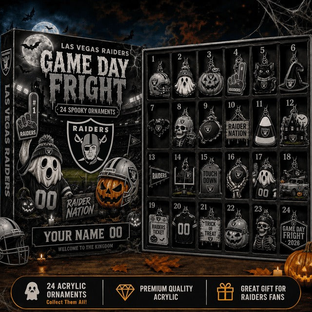 LVR x NFL Customized Halloween Blind Box Advent Calendar 2026 Gift For Fan