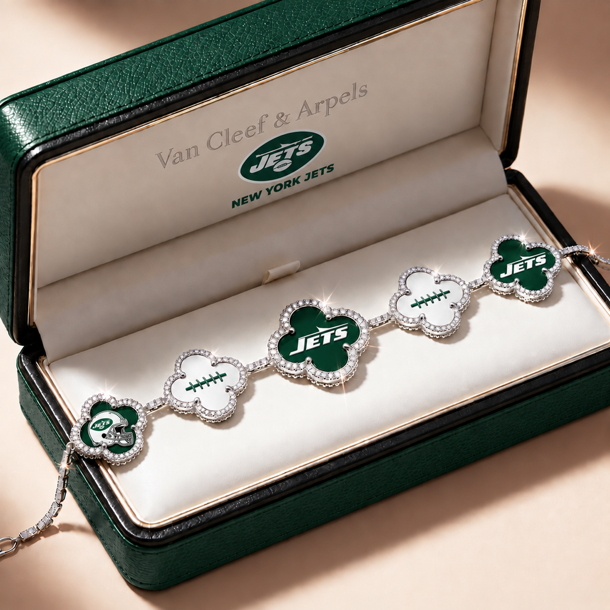 NYJ x NFL Luxury Van-bracelet