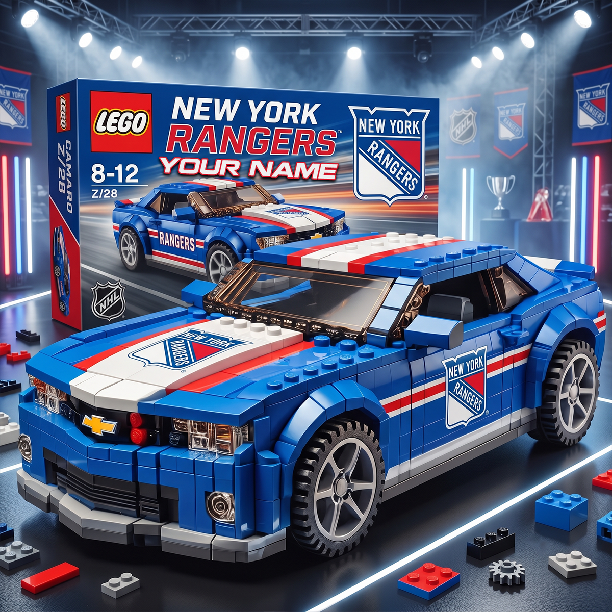 NYR x NHL Football Team Camaro Z28 V2