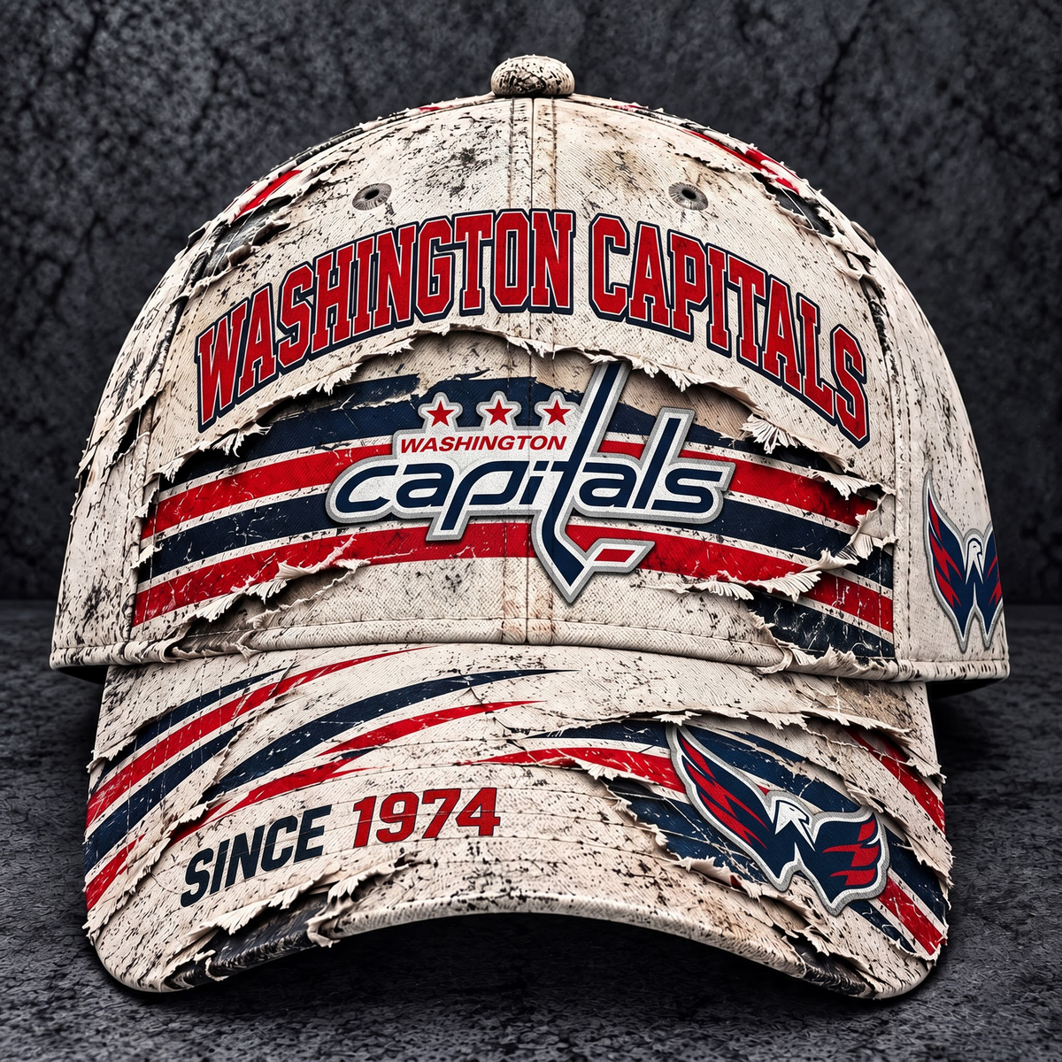 OFFICIAL NHL X PREMIUM WC BESPOKE TYE-DIE CLASSIC CAP V3 EDITION
