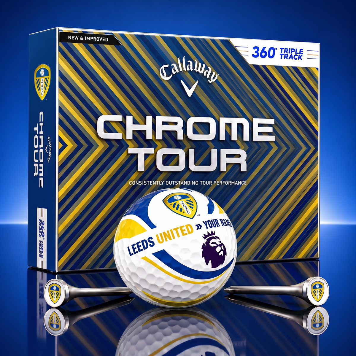 PREMIUM EPL X LU EXCLUSIVE TOURNAMENT PERSONALIZED GOLF BALL V30 COLLECTION