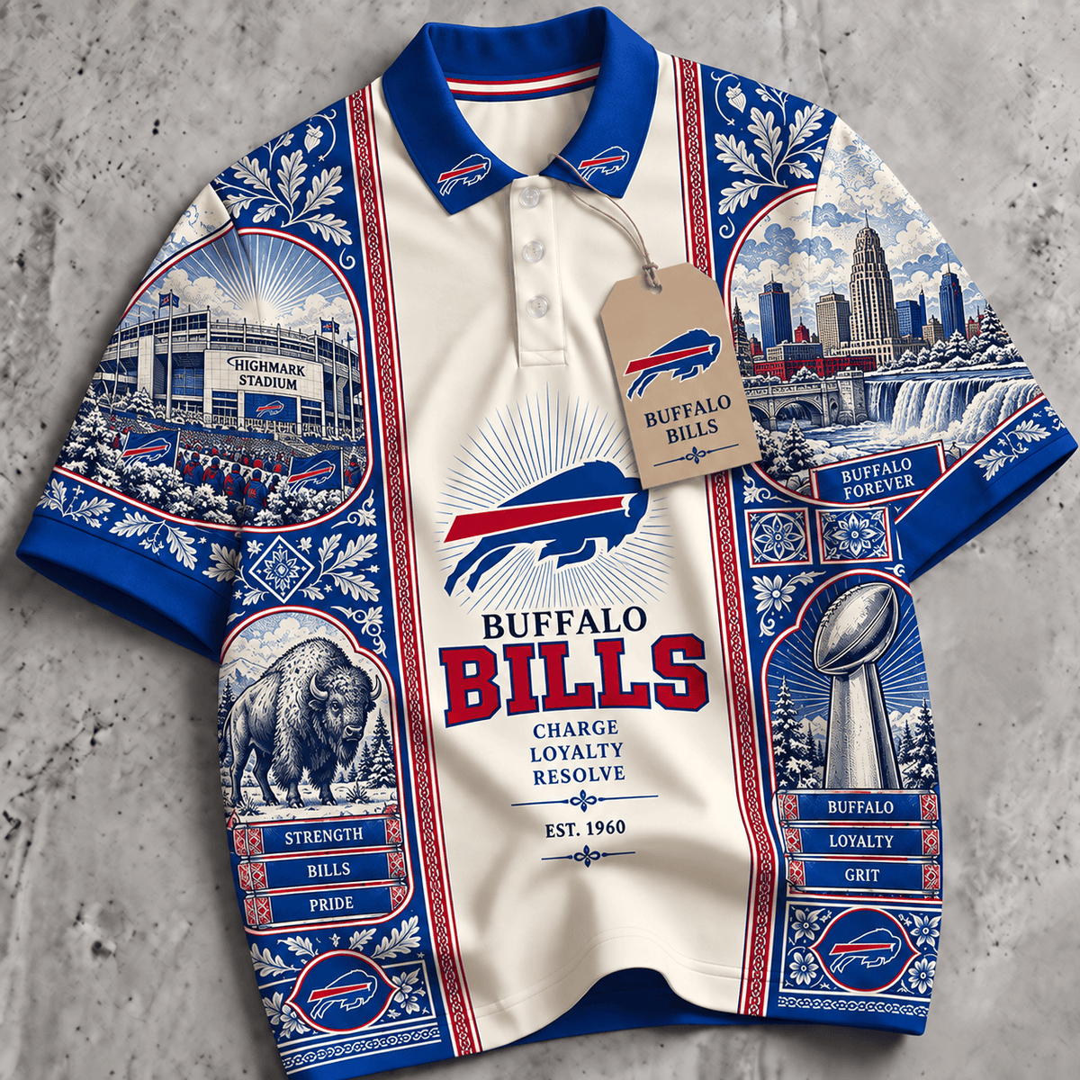 PREMIUM NFL X BB EXCLUSIVE RETRO VINTAGE POLO SHIRT LIMITED EDITION