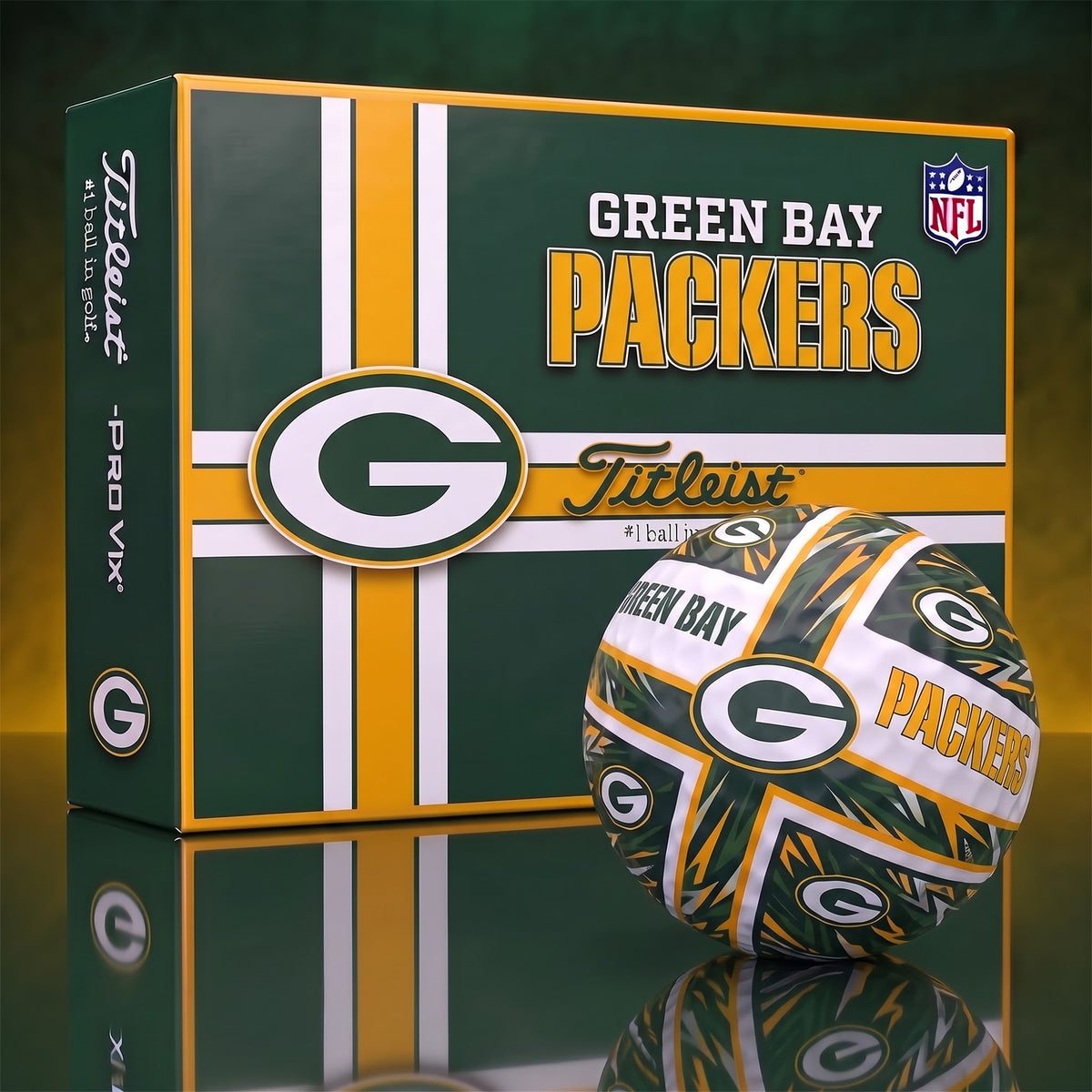 PREMIUM NFL X GB EXCLUSIVE BESPOKE JESUS V3 GOLF BALL SET EDITION