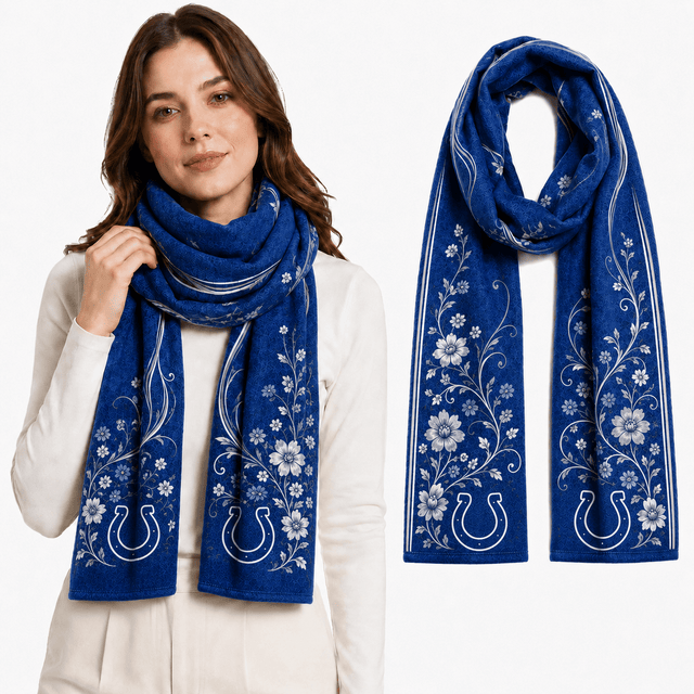 PREMIUM NFL X IC EXCLUSIVE Floral Scarf Big Gift For Women Limited Edition