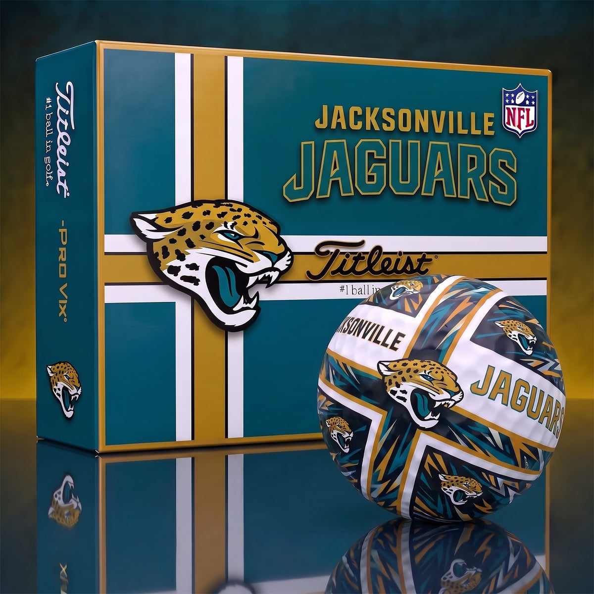 PREMIUM NFL X JAC EXCLUSIVE BESPOKE JESUS V3 GOLF BALL SET EDITION