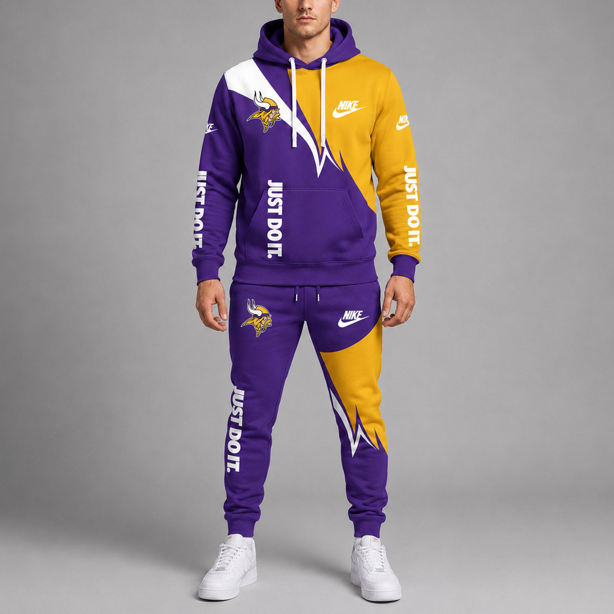Premium NFL x MIN Team Colors Tracksuit Set