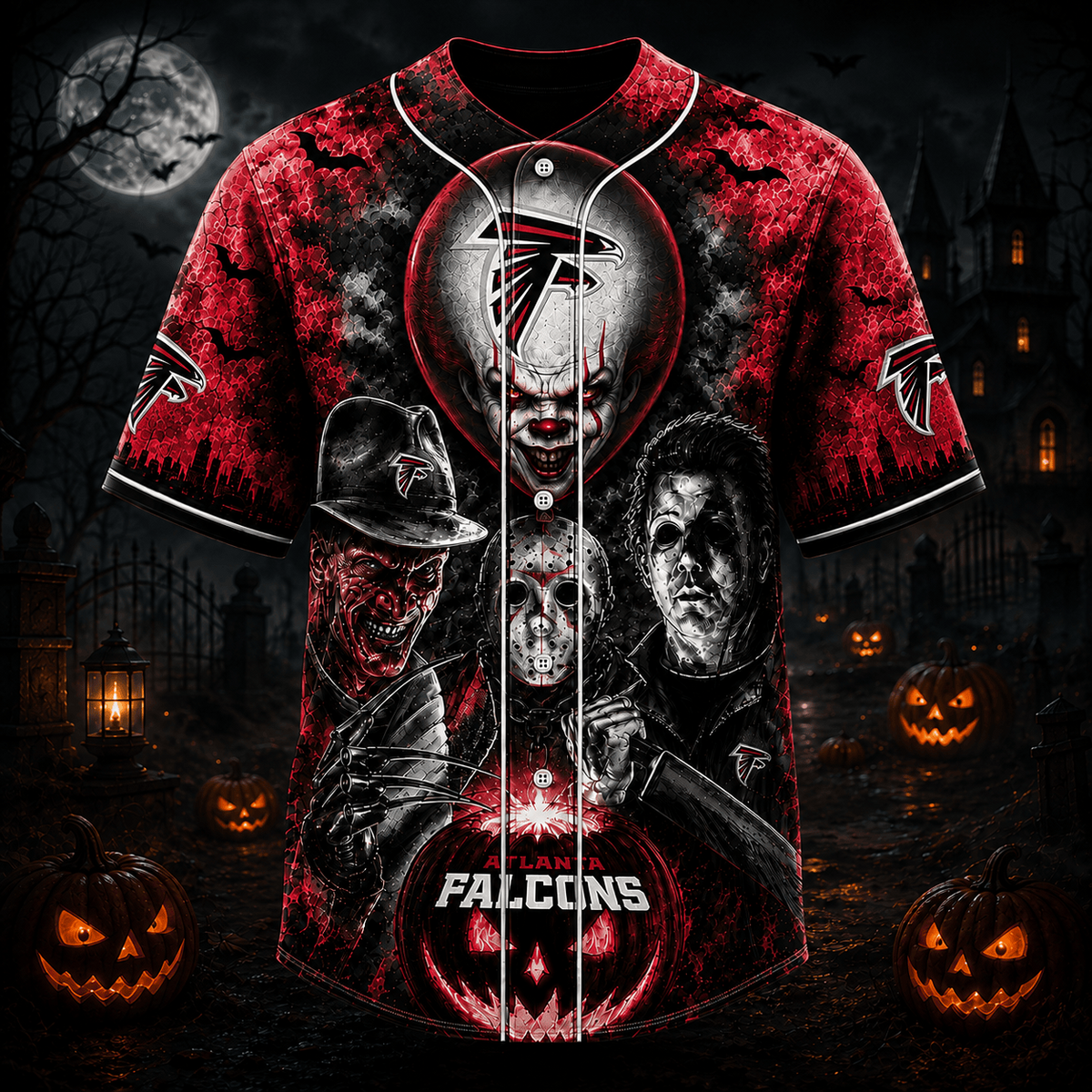 SIGNATURE NFL X AF EXCLUSIVE Halloween Horror Jersey Limited Edtion