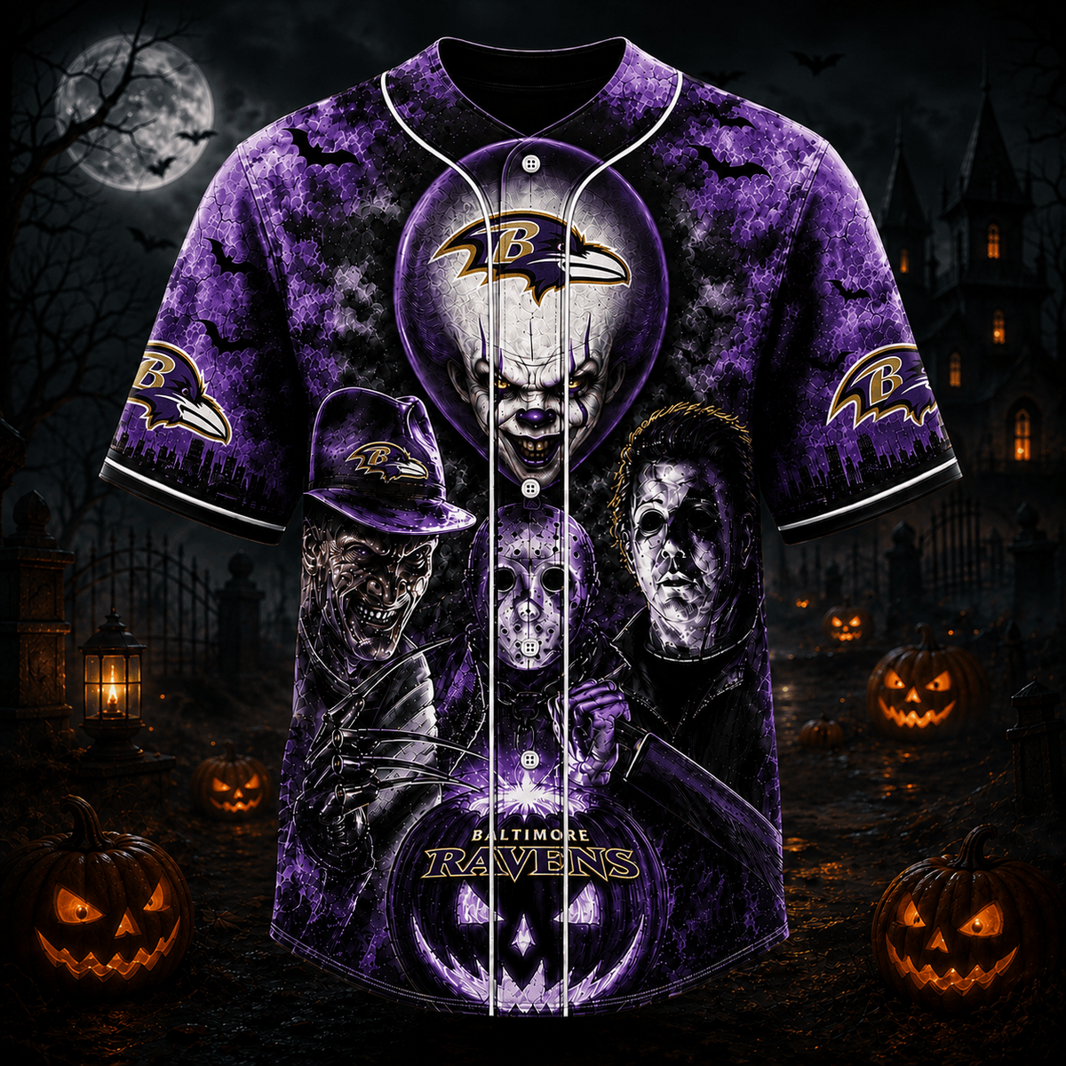 SIGNATURE NFL X BR EXCLUSIVE Halloween Horror Jersey Limited Edtion