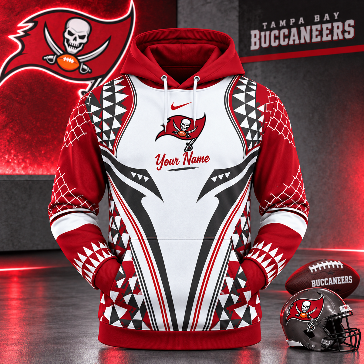 TBB Premium NFL Football Graphic Hoodie