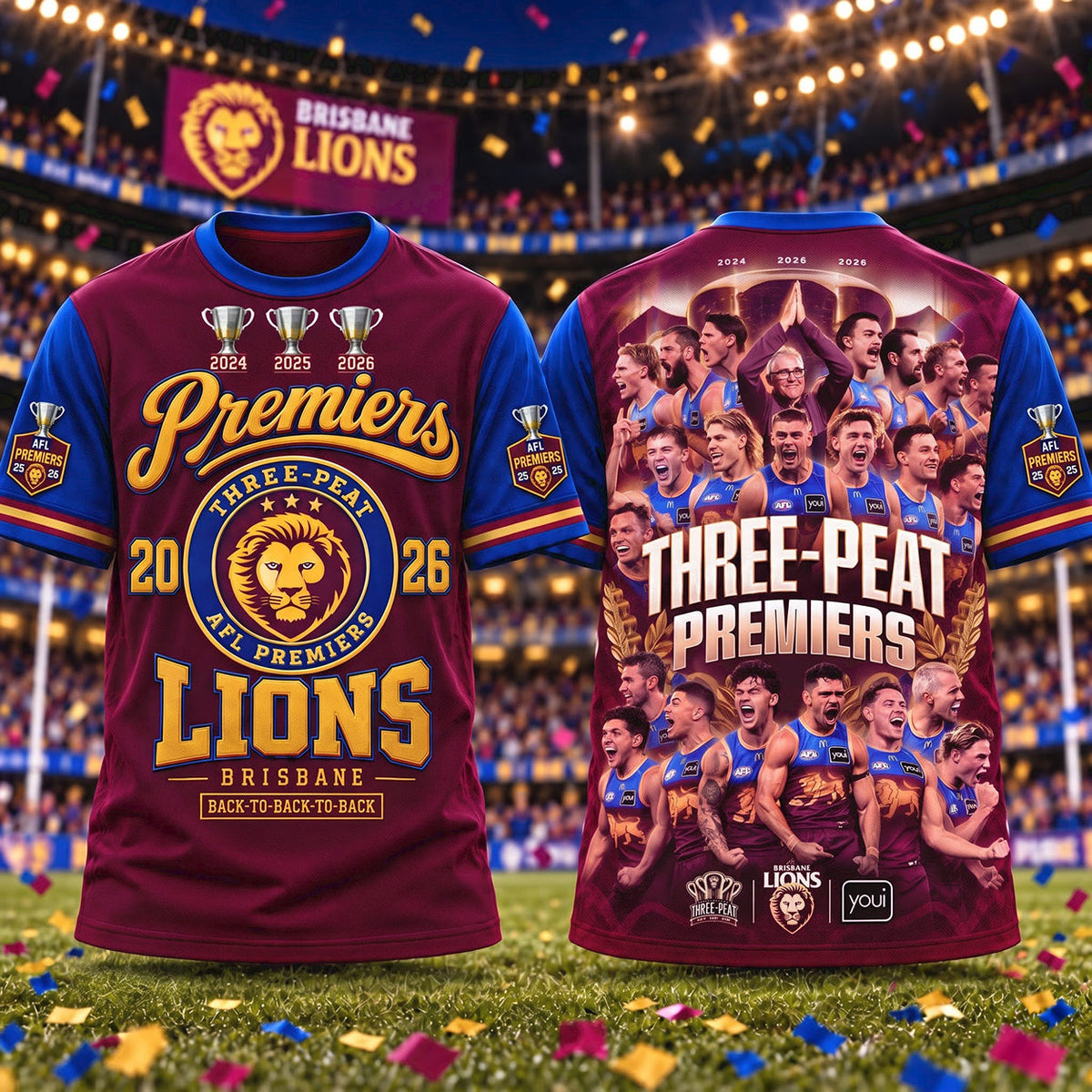 PREMIUM AFL X BL THANK FOR MEMORIES CHAMPIONSHIP TSHIRT V03 LIMITED EDITION NDT NHM 2026