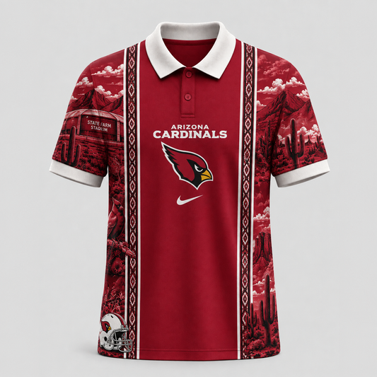 AC Premium NFL Heritage Cityscape Polo Shirt for Loyal Fans