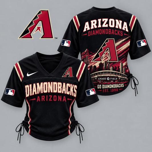 AD Premium MLB Game Day Women Lace-Up Jersey Shirt