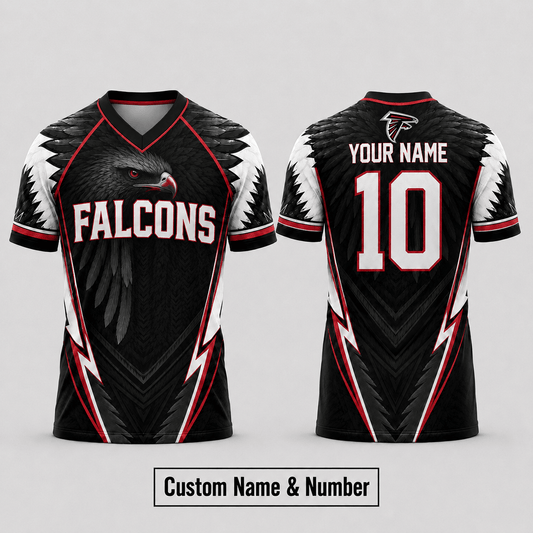 AF Premium NFL Custom Name And Number Jersey For Fierce Football Fans