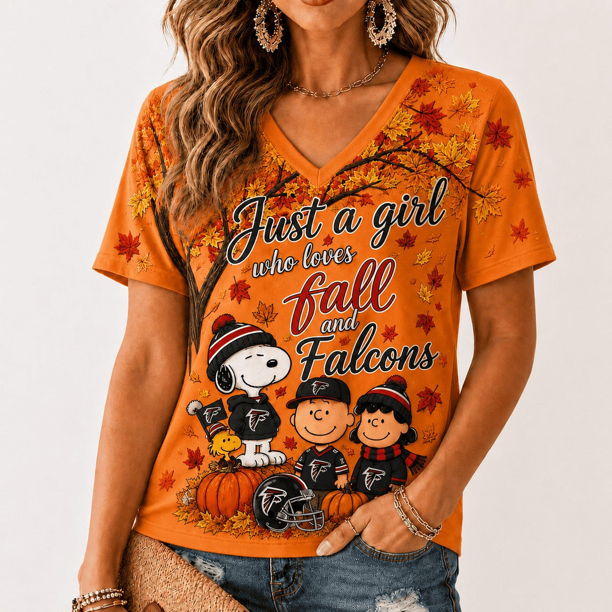 AF Premium NFL Fall Season V-Neck