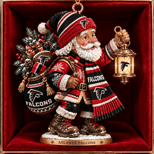 AF x NFL Santa Claus Ornament Chrismas For Fan