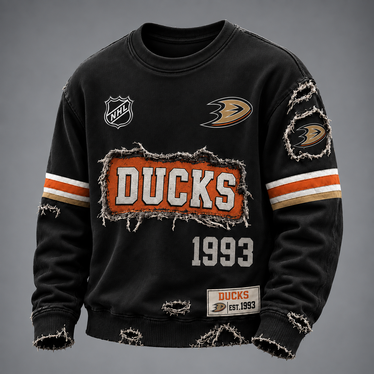 ANA x NHL Distressed Premium Sweatshirt