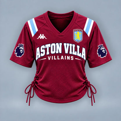 AV Premium EPL Game Day Women Lace-Up Jersey Shirt