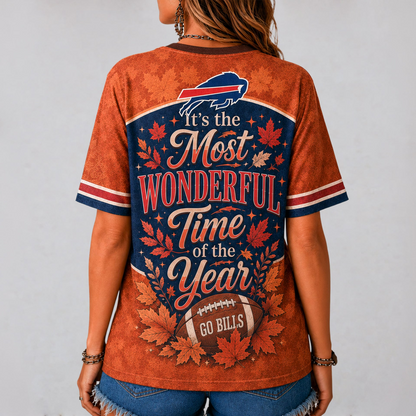 BB Premium NFL Fall Game Day V-Neck Shirt