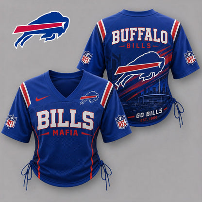 BB Premium NFL Game Day Women Lace-Up Jersey Shirt