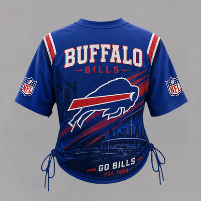BB Premium NFL Game Day Women Lace-Up Jersey Shirt