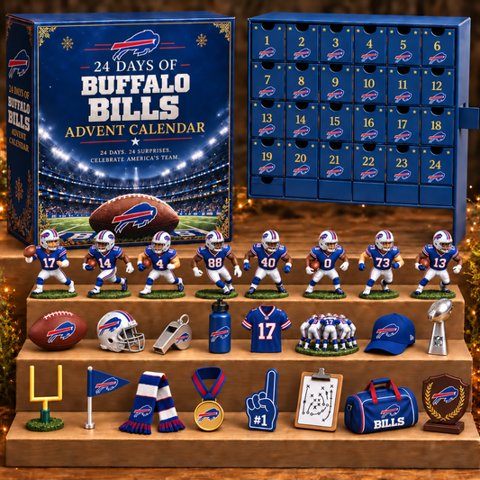 BB x NFL Personalized 24 Days Of American Football Advent Calendar Blink Box