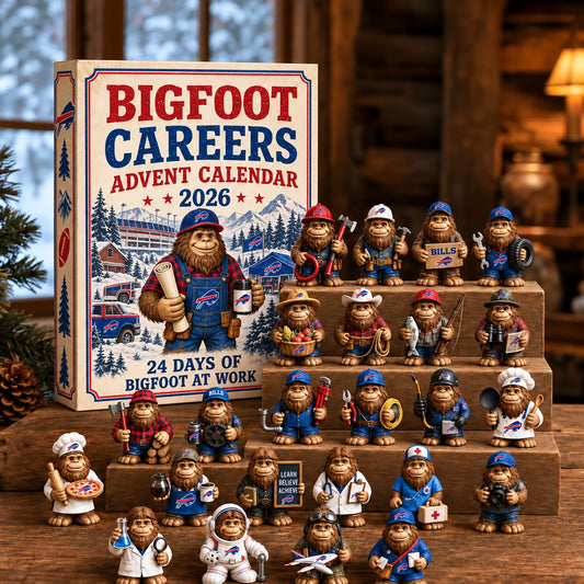 BB x NFL Personalized 24 Days Of Bigfoot Advent Calendar Blink Box