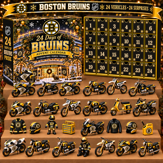 BB x NHL Personalized 24 Days Of Motorcycles Advent Calendar Blink Box