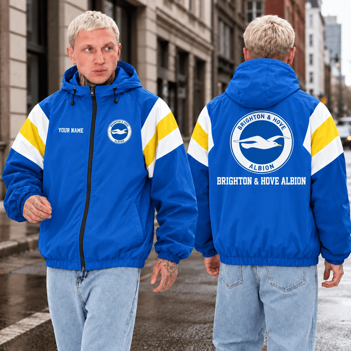 BHA x EPL Outdoor Jacket Custom Name For Fan