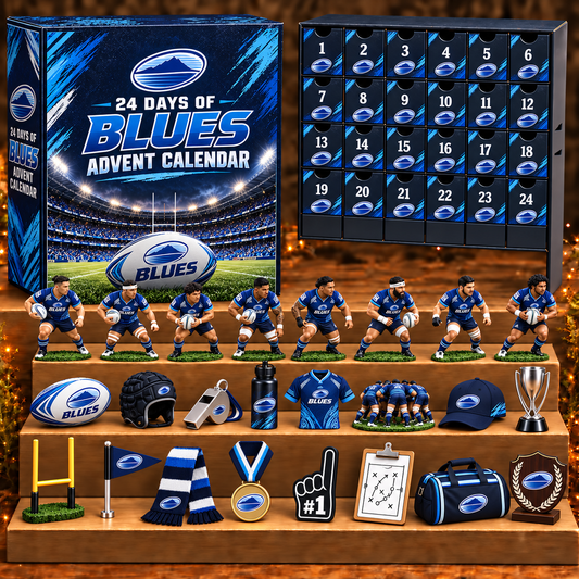 BLU x SRP Personalized 24 Days Of American Football Advent Calendar Blink Box