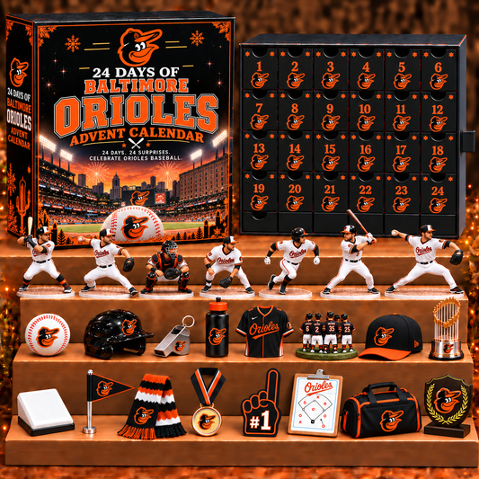 BO x MLB Personalized 24 Days Of Baseball Advent Calendar Blink Box