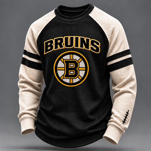 BOS x NHL Waffle Sweatshirt