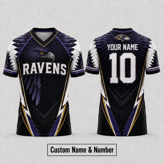 BR Premium NFL Custom Name And Number Jersey For Fierce Football Fans