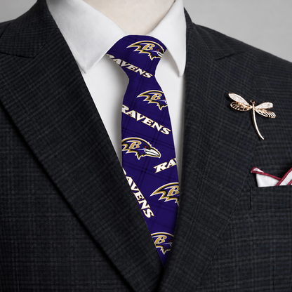 BR x NFL Personalized Men NeckTie