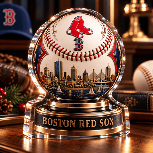 BRS x MLB Personalized Name Acrylic Block Plaque Gift For Fan