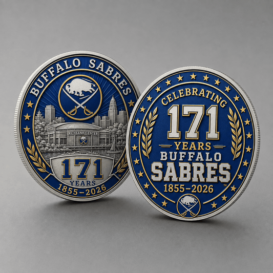 BS Premium NHL Anniversary Commemorative Challenge Coin