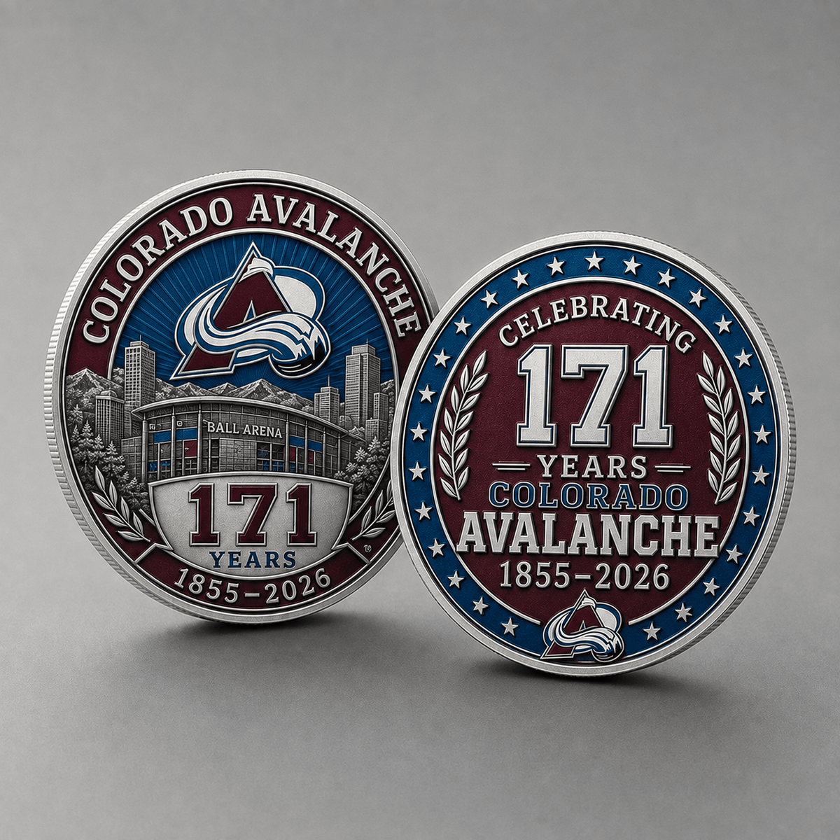 CA Premium NHL Anniversary Commemorative Challenge Coin
