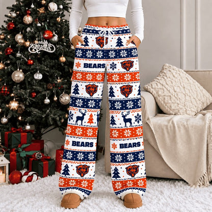 CHI Premium NFL Christmas Casual Pants