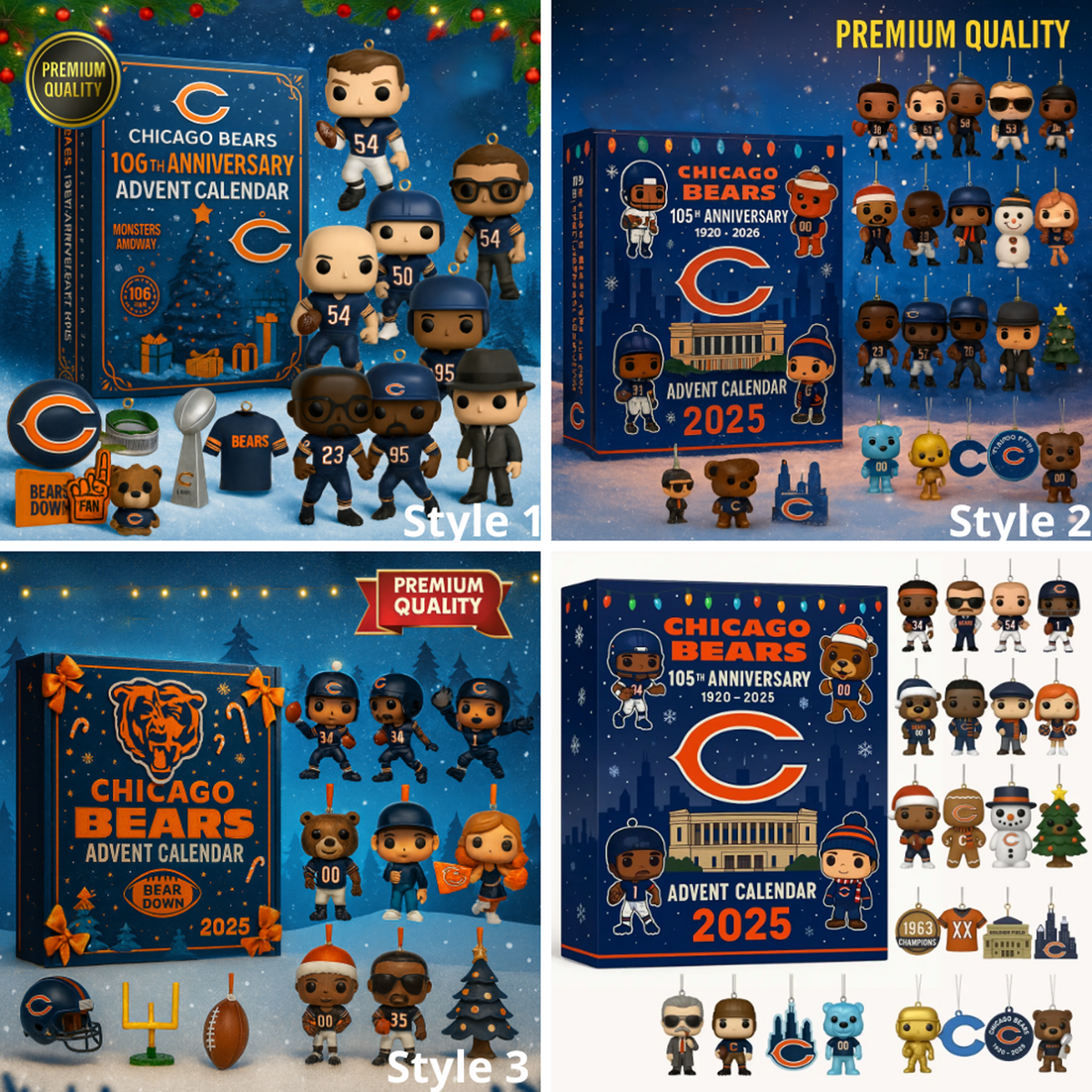 CHI x NFL Advent Calendar